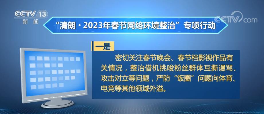 FB体育 FB体育平台整治春节期间网上突出问题乱象 避免不良风气反弹回潮(图1)