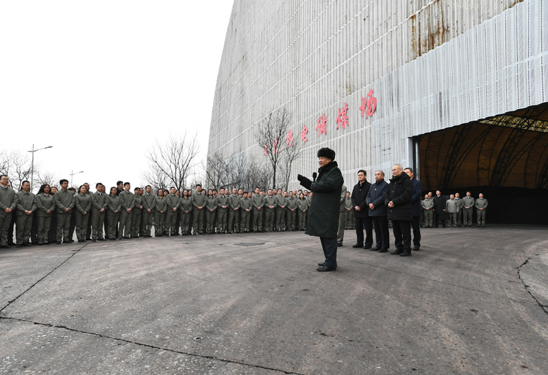 习春节前夕赴山西看望慰问基层干部群众FB体育 FB体育平台 向全国各族人民致以美好的新春祝福(图15)