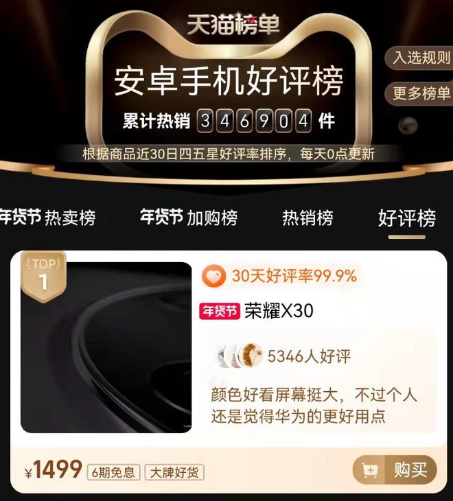 年会的热门奖品选什么？众多企业FB体育 FB体育平台都团购了荣耀X30手机(图7)